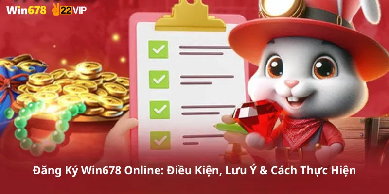 Đăng Ký Win678 Online: Điều Kiện, Lưu Ý & Cách Thực Hiện